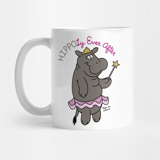 "Hippoly Ever After" Heather the Hippo by MeganCartoonist